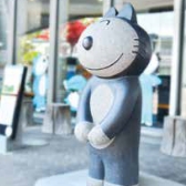 11ぴきのねこの石像